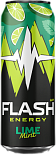 Флэш Ап Энергия Мятный Лайм
