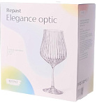 Набор бокалов для вина Repast Elegance optic 600мл/2шт