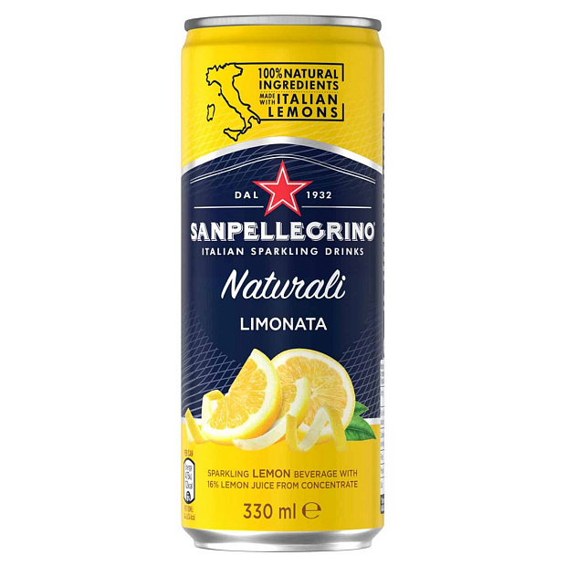 Лимонад Sanpellegrino Limonata 0.33 л