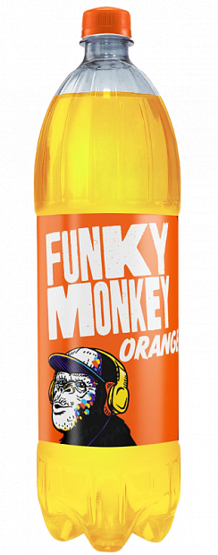 Газированный напиток FUNKY MONKEY Orange 1.5 л