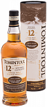 Виски Tomintoul, Speyside Glenlivet Oloroso Sherry Cask Finish, 12-летней выдержки, в тубе