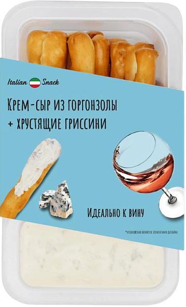 Изображение товара Крем-сыр Italian Snack из горгонзолы