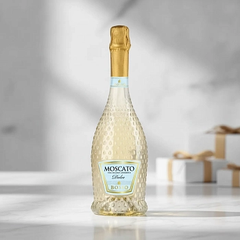 Игристое вино Bosio Moscato Spumante Dolce 0.75 л