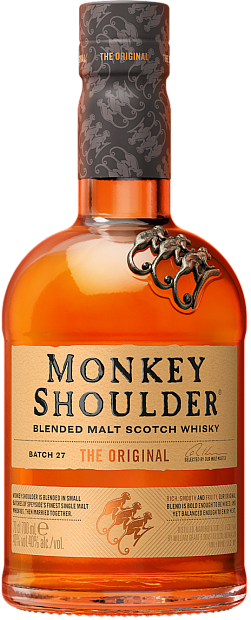 Изображение товара Виски Monkey Shoulder купажированный шотландский 0.7 л 40%