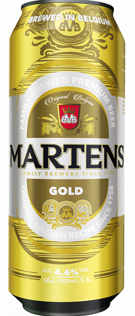 Светлое пиво Martens Gold 0.5 л