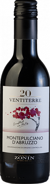 Вино Zonin Montepulciano d'Abruzzo 0.25 л