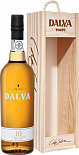 Портвейн Dalva Dry White Porto 10 Years Old, в подарочной упаковке