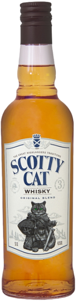 Виски Scotty Cat, 3 летней выдержки 0.5 л