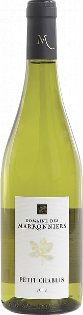 Вино Domaine des Marroniers Petit Chablis 0.75 л