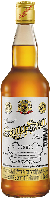 Изображение товара Ром Sang Som Special 0. 7 л 40% - тайский ром с выдержкой 4 года