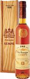 Арманьяк Vieil Armagnac Sempe 1980 г. в подарочной упаковке