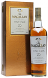 Виски Macallan Fine Oak, 25 летней выдержки