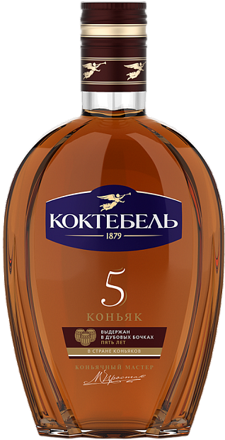 Изображение товара Коньяк Коктебель 5 лет 0.375 л
