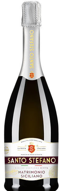 Изображение товара Игристое вино Santo Stefano Matrimonio Siciliano 0.75л полусладкое белое