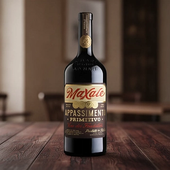 Вино Maxale Appassimento Primitivo Puglia 0.75 л