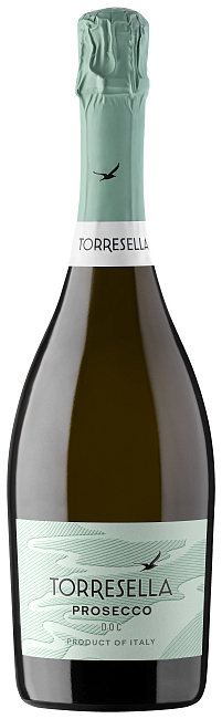 Изображение товара Игристое вино Prosecco Torresella из сорта Глера 0.75 л Италия