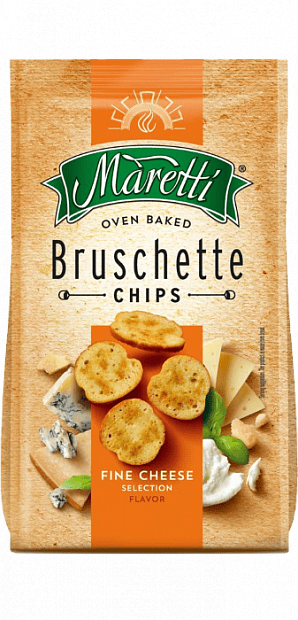 Хлебные ломтики со вкусом сырный микс Maretti