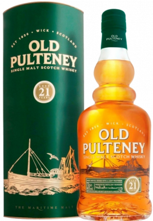 Виски Old Pulteney, 21 летней выдержки