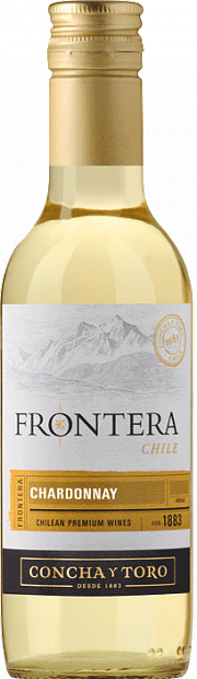 Вино Frontera Chardonnay White Semi-Dry 0.187 л