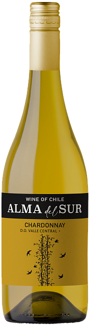 Изображение товара Alma del Sur Chardonnay - Chardonnay из Центральной долины, 0. 75 л Изображение товара Alma del Sur Chardonnay - Chardonnay из Центральной долины, 0. 75 л