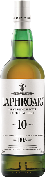 Виски Laphroaig 10 Single Islay Malt 0.7 л