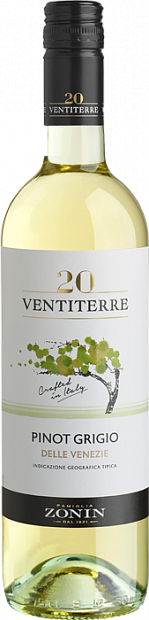 Вино белое Zonin Pinot Grigio Delle Venezie 0.75 л