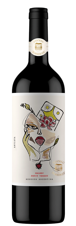 Вино Chateau Subsonico Malbec-Petit Verdot 0.75 л