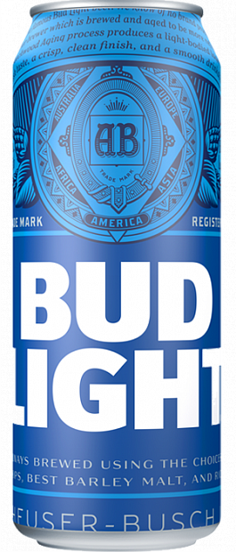 Светлое пиво Bud Light 0.45 л