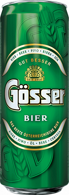 Светлое пиво Gоsser 0.45 л