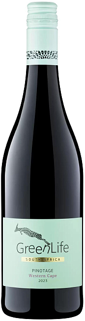 Изображение товара Вино GreenLife Pinotage 0.75 л. (Полусухое, 14%) Изображение товара Вино GreenLife Pinotage 0.75 л. (Полусухое, 14%)