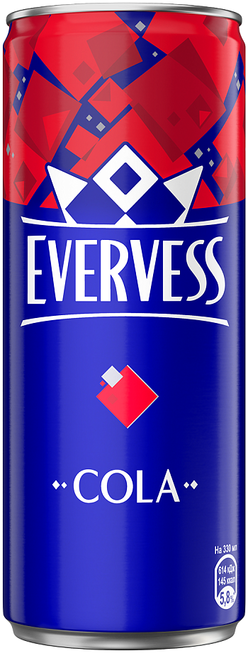 Изображение товара Evervess Cola Изображение товара Evervess Cola