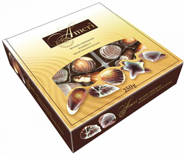 Шоколадные конфеты Дары моря 250гр