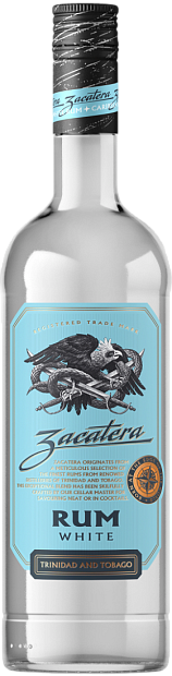 Изображение товара Zacatera White Rum - молодой тропический ром из Франции 0. 7 л 37. 5 %