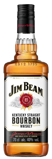 Изображение товара Jim Beam White - классический американский бурбон с насыщенным вкусом 0. 7 л