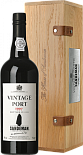 Портвейн Sandeman, Vintage Porto, 1997, в деревянной упаковке