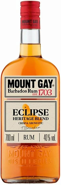 Изображение товара Ром Mount Gay Eclipse янтарный 0.7 л с насыщенным вкусом и ароматом ванили Изображение товара Ром Mount Gay Eclipse янтарный 0.7 л с насыщенным вкусом и ароматом ванили