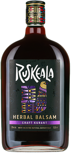 Изображение товара Бальзам Ruskeala Kraft Kurant - сложный вкус смородины и трав