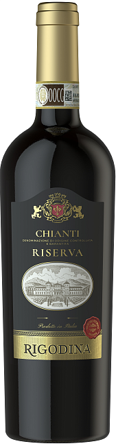Изображение товара Вино Rigodina Chianti DOCG Riserva сухое 0.75 л, Тоскана Изображение товара Вино Rigodina Chianti DOCG Riserva сухое 0.75 л, Тоскана