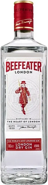 Изображение товара Джин Beefeater 0.7 л 40% классический английский крепкий алкоголь