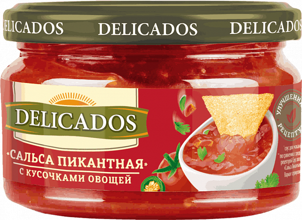 Соус овощной Delicados  "Сальса пикантная" 200 гр
