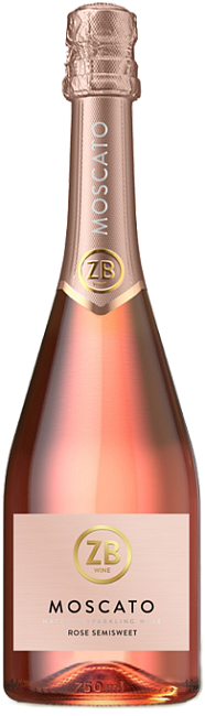 Изображение товара Игристое вино ZB Wine Moscato Rose Изображение товара Игристое вино ZB Wine Moscato Rose