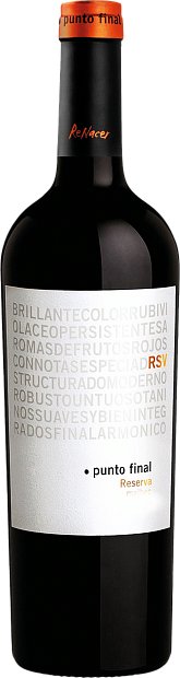 Вино Punto Final, Malbec Reserva 0.75 л