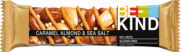 Миндальный батончик BE-Kind сaramel almond & sea salt