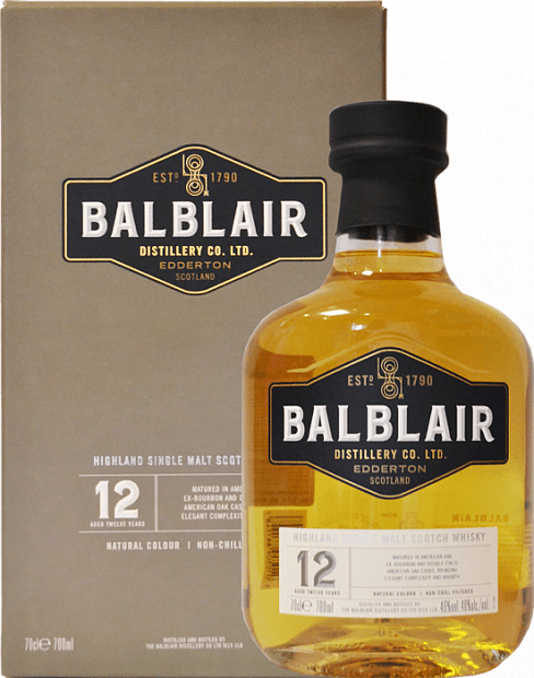 Виски Balblair 12 Year Old 0.7 л