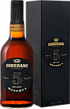 Бренди Soberano Reserva, 5 летней выдержки, Gift Box
