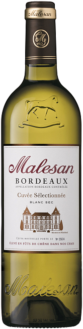 Изображение товара Вино CASTEL FRERES Bordeaux Cuvee Selectionnee White 0.75 л - Французский сорт Изображение товара Вино CASTEL FRERES Bordeaux Cuvee Selectionnee White 0.75 л - Французский сорт