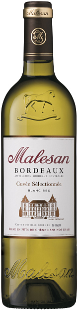 Изображение товара Вино Malesan Bordeaux Cuvee Selectionnee white