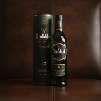 Виски Glenfiddich, 12-летней выдержки 0.75 л