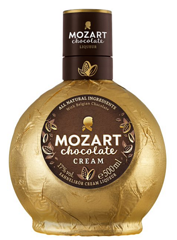 Изображение товара Шоколадный ликер Mozart Chocolate Liqueur 0.5 л 17% австрия Изображение товара Шоколадный ликер Mozart Chocolate Liqueur 0.5 л 17% австрия