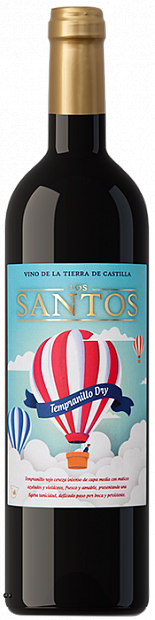 Вино Los Santos Tempranillo красное сухое 0.75 л
